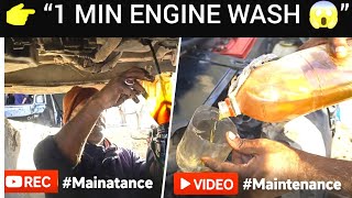 Engine Wash Without Opening 🔥 Diesel + Engine Oil Se 1 Minute Mein Engine Flush | Car Logic PK