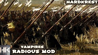 Total War Warhammer 2 Radious mod - прохождение - Vampires - Very Hard =11= Кредит доверия