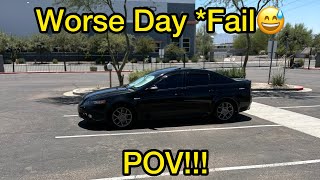 Acura Tl Type-S Pov Aem V2 Intake Sounds Fail