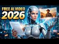 No More Editing! This Free AI Generates Videos in Seconds!