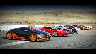 World's Greatest Drag Race! Koenigsegg One:1 vs Veyron SS, Venom GT, LaFerrari, McLaren P1 - Forza 6