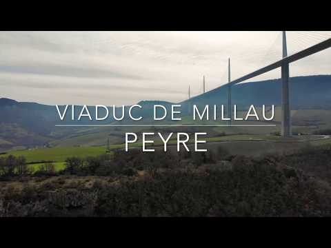 #Viaduc de Millau, Peyre vus du ciel