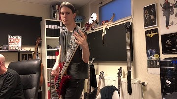Bass recording for the song ”Eternal Heroes (Last Days of Babylon)" 29/12/20
