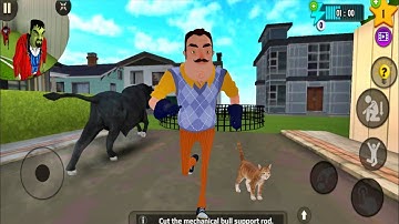 Scary Stranger 3D - New Levels Update New Chapter Hello Neighbor and Mr Grumpy (Android/iOS)