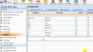 Hướng dẫn nhập - xuất dữ liệu từ file Excel trong VsoftBMS.flv
