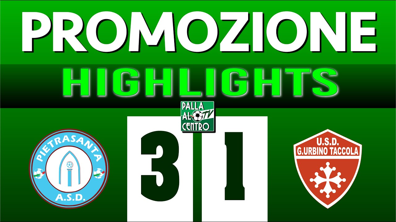 HIGHLIGHTS | Pietrasanta - Urbino Taccola 3-1 del 28/2/2026