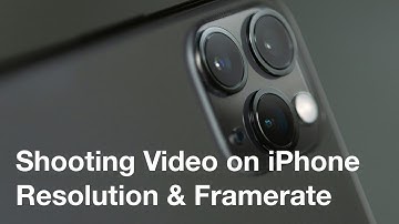 iPhone Video Tutorial - WHAT is Resolution and FPS (framerate)?
