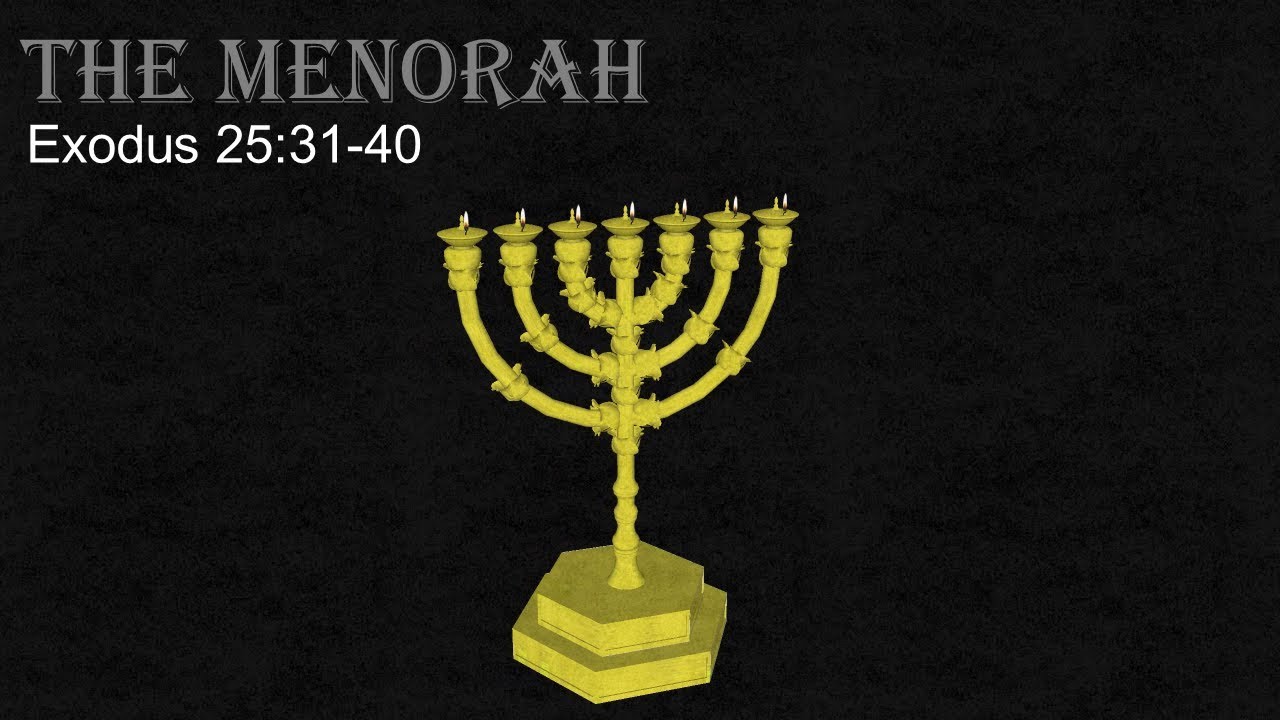 3d Tabernacle Part 4 Of 12 The Menorah Youtube