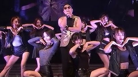 PSY & SNH48 - GENTLEMAN 小苹果 / 20160730 SNH48第三届总决选 Mercedes-Benz Arena