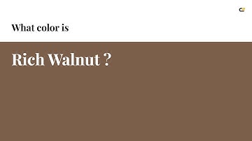 Rich Walnut color #7c5f4a hex color - Brown color - Cool color 7c5f4a