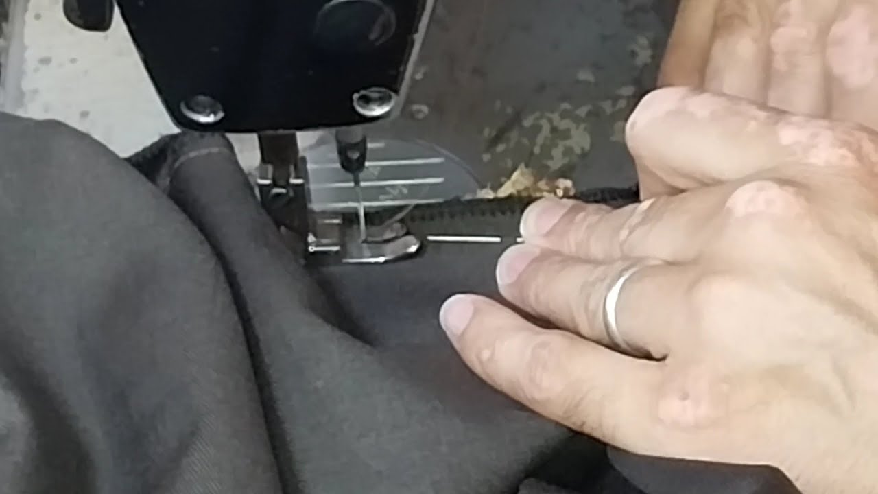 خياطة جلابة الرجال 👨‍🦱 ( الدرس 4 ): كيفية خياطة الكمام و الخراط بطريقة سهلة و مبسطة🙌