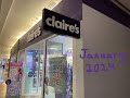Claires shop with mejanuary 2024accessories  jewelrystore walkthrough
