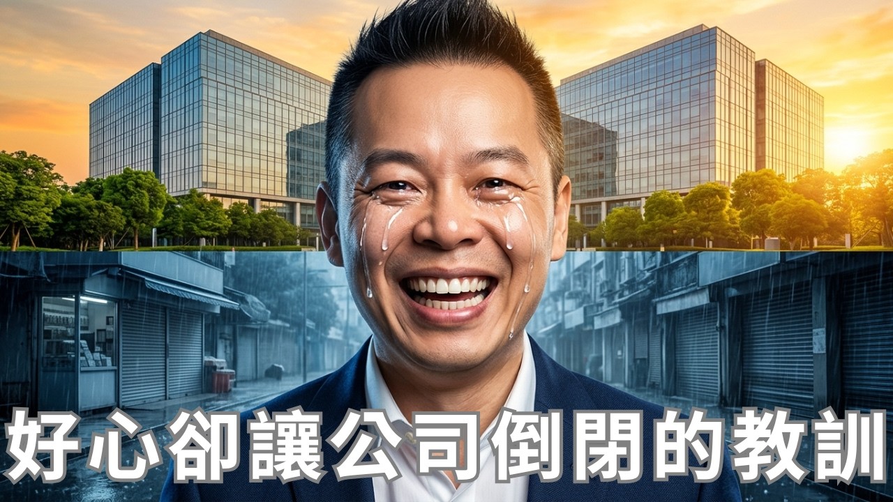 善良沒有錯,錯在你沒長牙齒!創業千萬別踩的3個管理地雷,否則下場就是破產... #創業故事 #創業 #心理學 縮圖