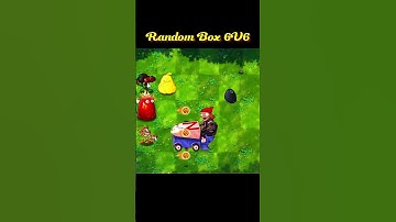 PVZ fusion random box 6V6 #pvz #plantsvszombies #pvzfusion