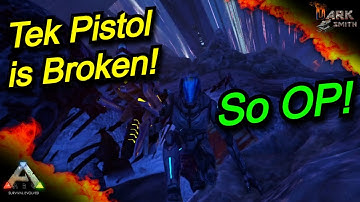 Ark Genesis 2 PHASE PISTOL! TEK PISTOL is BROKEN! OP Tek Pistol Ark Genesis 2!