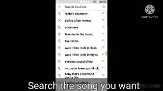 How to download load an Audio/Song screenshot 2