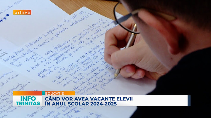 Când vor avea vacanțe elevii în anul școlar 2024-2025