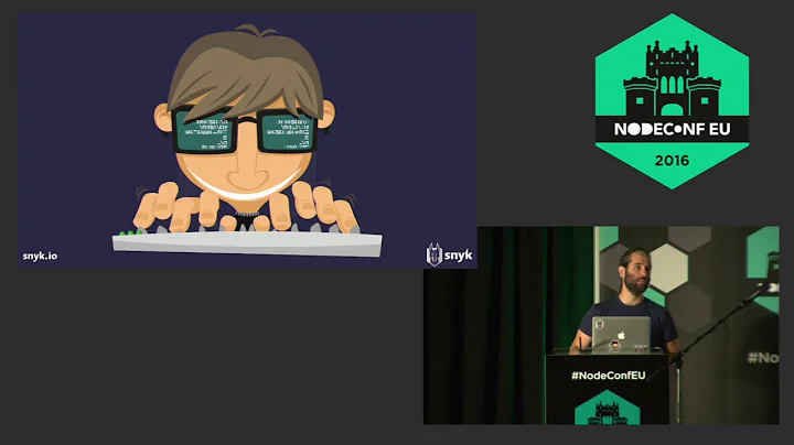 NodeConf EU | Stranger Danger: Fixing vulnerabilities in npm package - Guy Podjamy