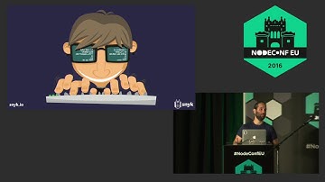 NodeConf EU | Stranger Danger: Fixing vulnerabilities in npm package - Guy Podjamy