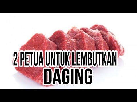 Cara lembutkan daging dengan cepat - (TIPS)