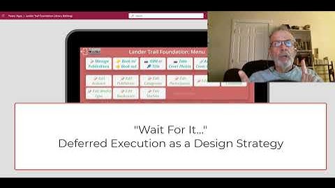 Immediate or Deferred Search Execution. Your Application, Your Choice