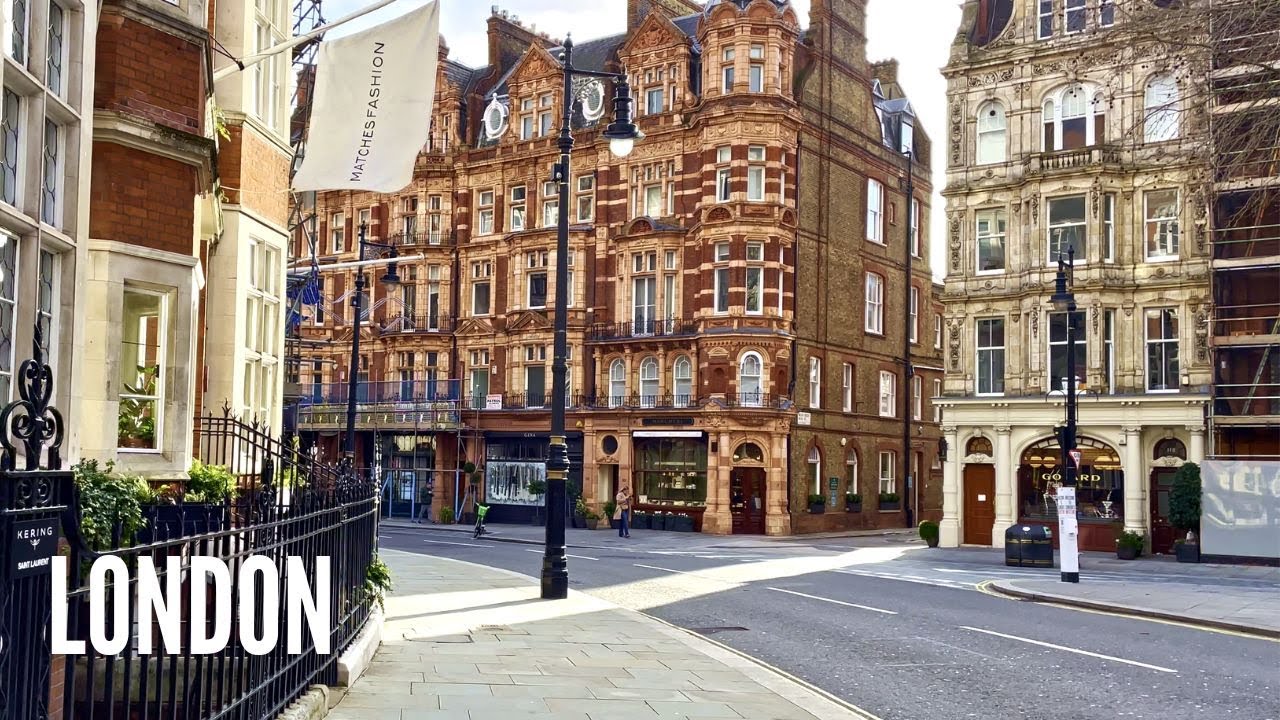 London Expensive Area Mayfair London Walking Tour 4K YouTube