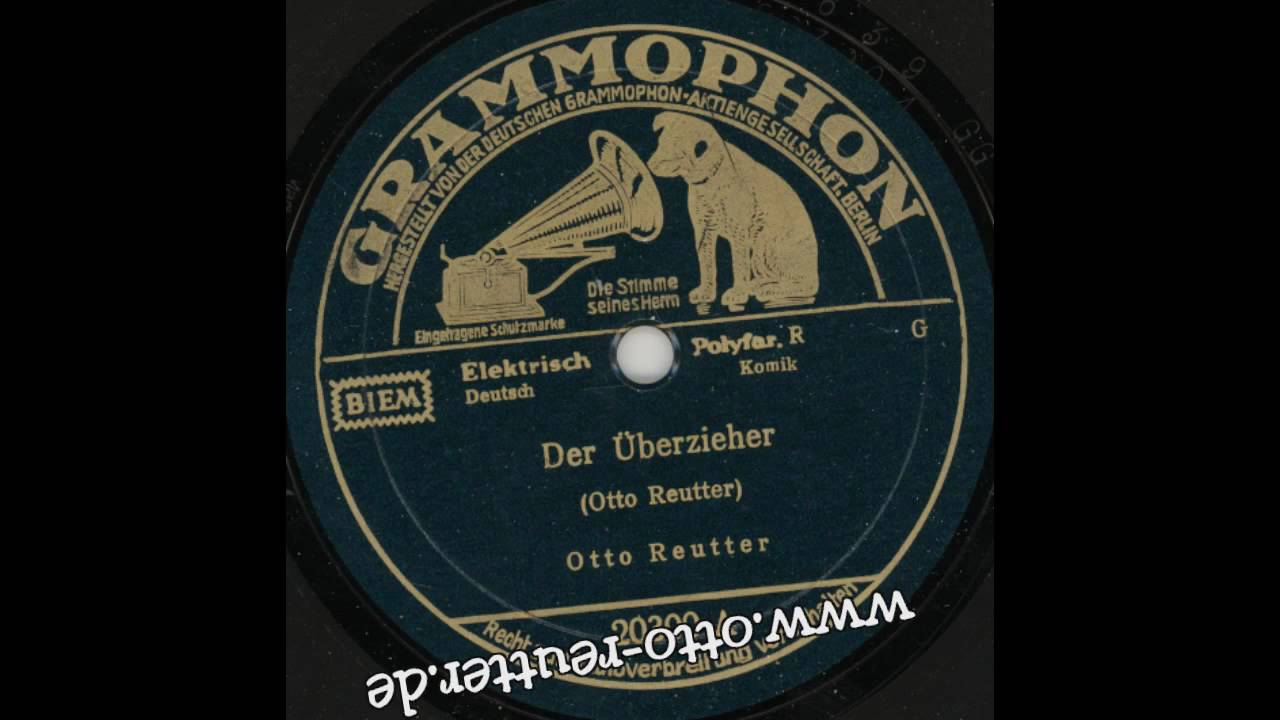 Otto Reutter Der Überzieher YouTube Otto Reutter Der Überzieher YouTube
