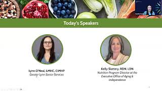 Caregiver Webinar Series March 2026: Food as Medicine: Supporting Emotional Health and Nutrition