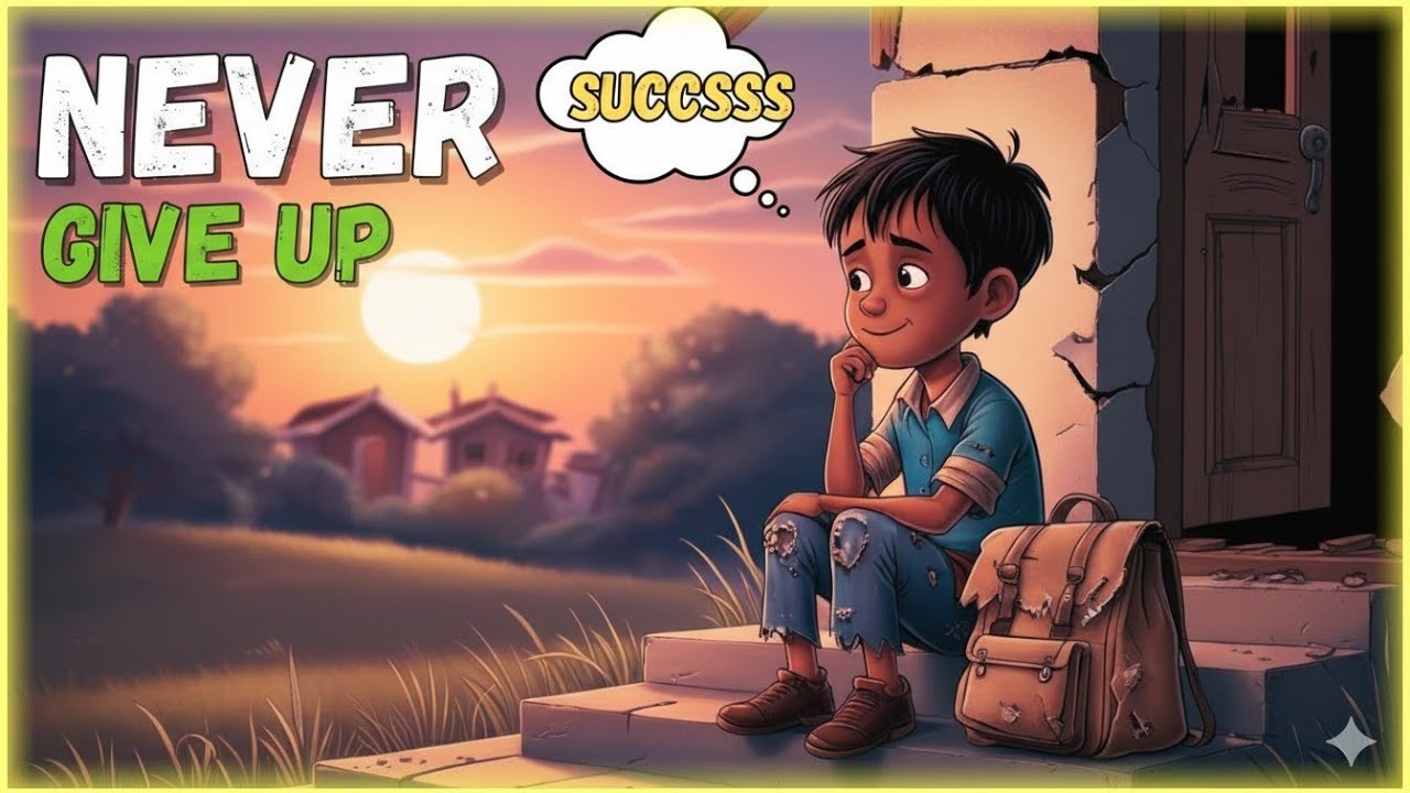 Never Give Up | Inspiring Story of a Poor Boy Who Changed His Life ...