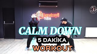 5 Dakika Beginner Dance Workout Calm Down By Rema Hip Hop Dance Workout Dans Dersleri 2023