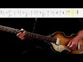 Bass TAB : From Me To You - The Beatles