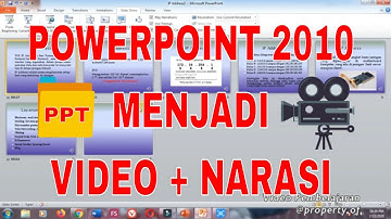 Cara membuat video pembelajaran dari powerpoint 2010