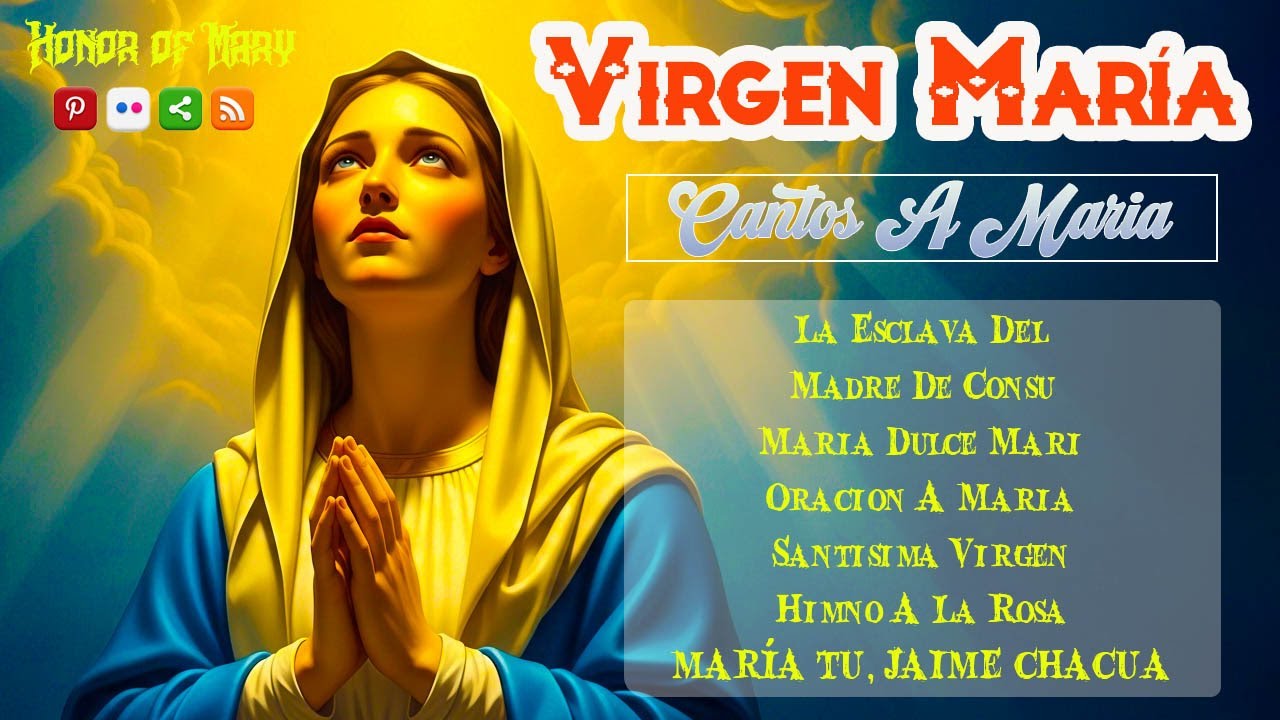 La canción más hermosa dedicada a la Virgen María para orar, meditar y sentir paz en el alma