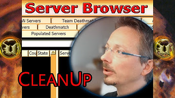 Unreal Tournament Server Browser CleanUp