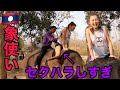 《泥酔》象使いの免許取得のハズがウイスキー祭りでベロベロになった【ラオス】