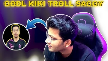 GODL KIKI TROLL SAGGY | KIKI TROLLING ENIGMA SAGGY | SAGGY HACKING CONTROVERSY | #gidlkiki #saggy
