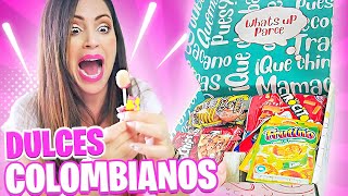 LULO? QUE ES ESTO? 😱 PROBANDO DULCES de COLOMBIA 🔥 Sandra Cires Art