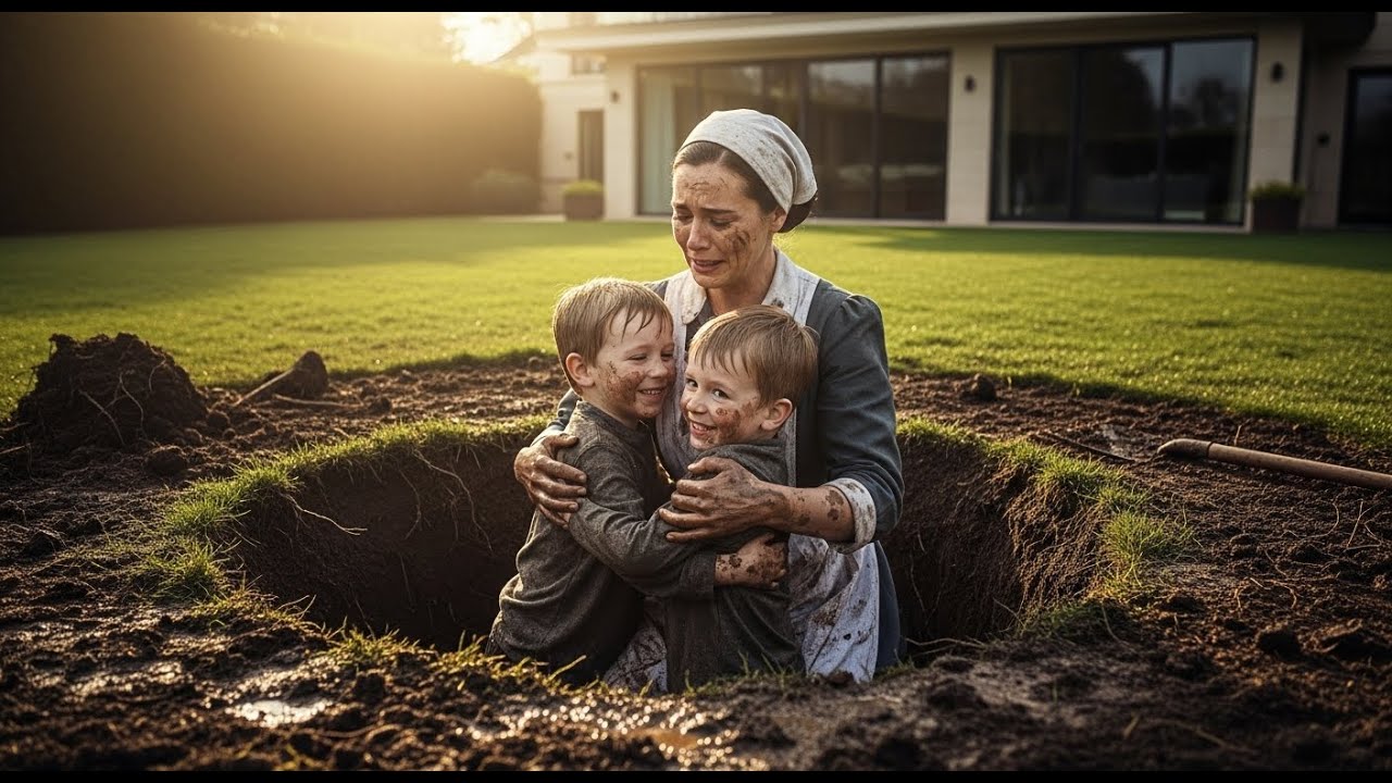 Gemenii milionarului sunt îngropați de vii… Dar bona observă dispariția și îi găsește.