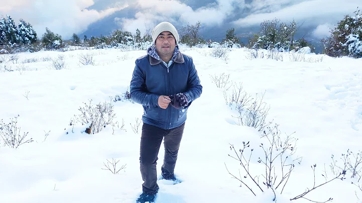 Watch the video about Enjoying Snow fall At Sukhia Simana Darjeeling West Bengal Travel Vlog