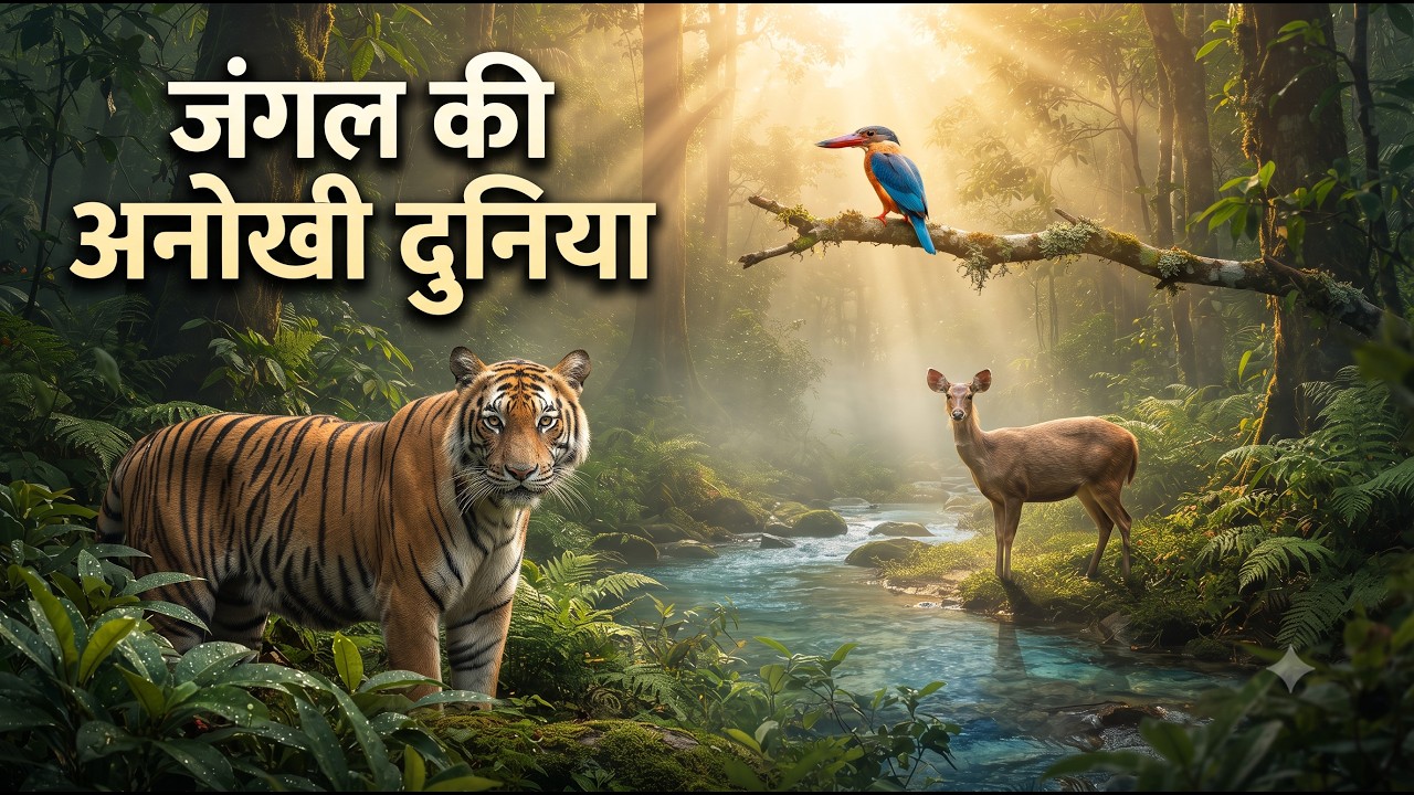 The Forest Awakens 🌿  Wildlife & Nature Sounds in 4K  Nature Discovery | Fun with AI