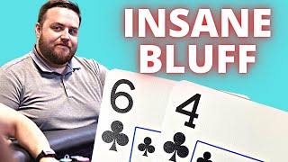 Crazy Poker Bluff (28k) vs. Top Set of Aces