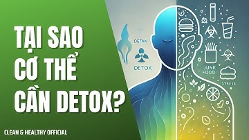 TẠI SAO CƠ THỂ ĐÃ CÓ CHỨC NĂNG THẢI ĐỘC RỒI MÀ VẪN CẦN PHẢI DETOX?