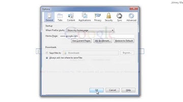 How to change the download folder location in Firefox