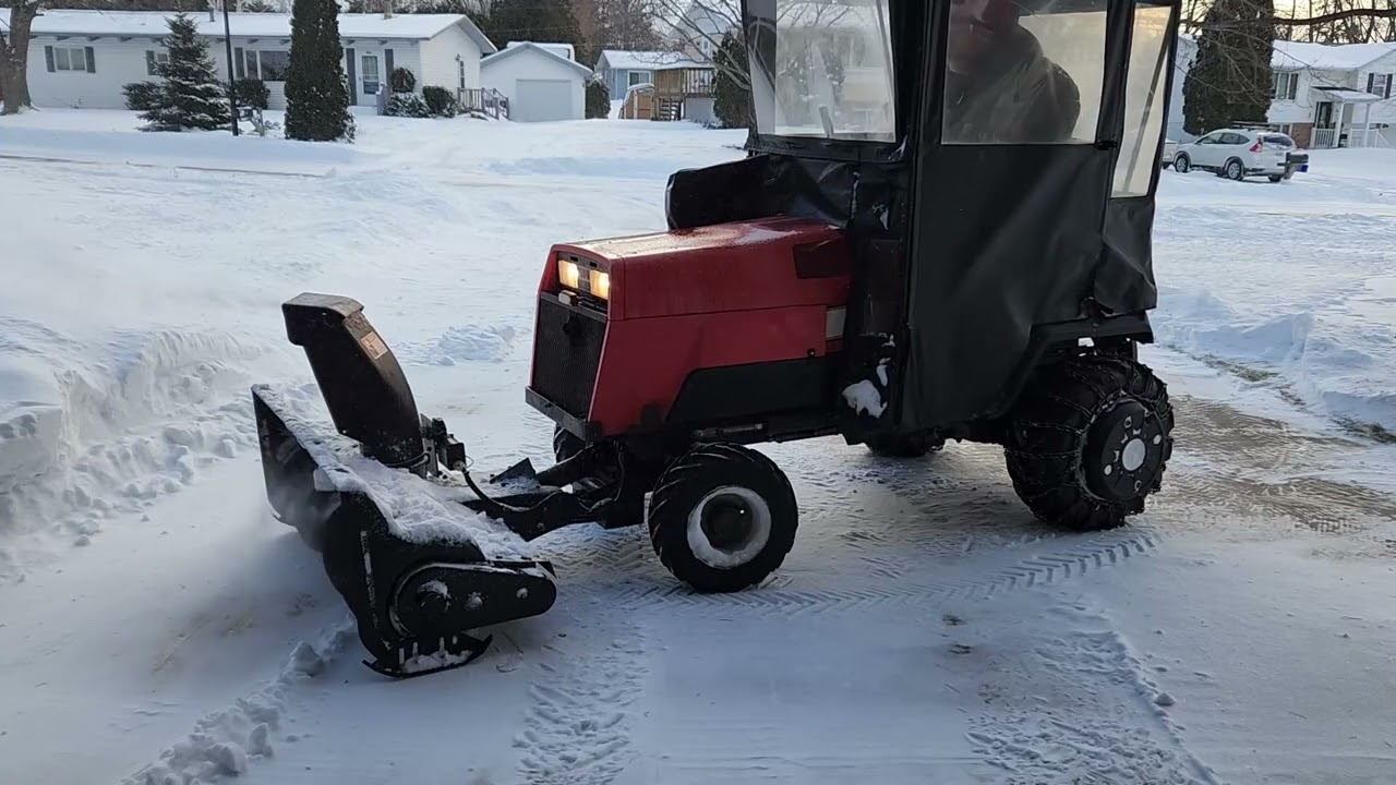 Simplicity tractor snowblower shop