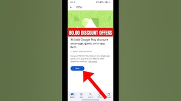 ₹80 Discount On Play Store | Google Play Store Offer | Play Store Offer