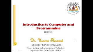 Introduction to computer and programming Lec 01 Part 06 (Generations of Computer)