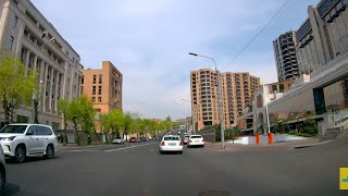 Car tour through the streets of Yerevan 🇦🇲 ավտոտուր #yerevan #driving #armenia #հայաստան #армения