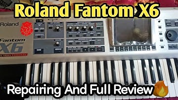 Roland Fantom X6 / Fantom X6 repair / Roland Fantom Xa , X6,G6 Button And Switch Problem / Fantom X6