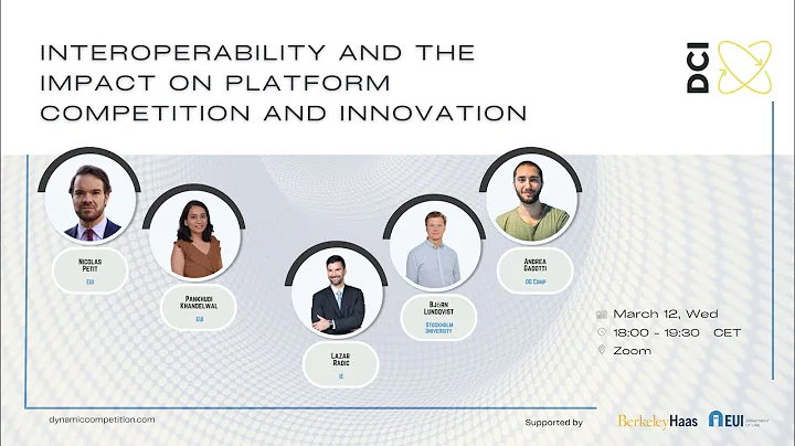 DCI Webinar | Interoperability and the Impact on Platform Competition and Innovation