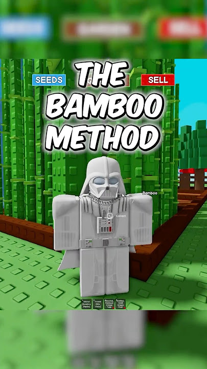 Fastest Way to Get Millions in Grow A Garden! 🌱 ( Roblox Bamboo Method OP )